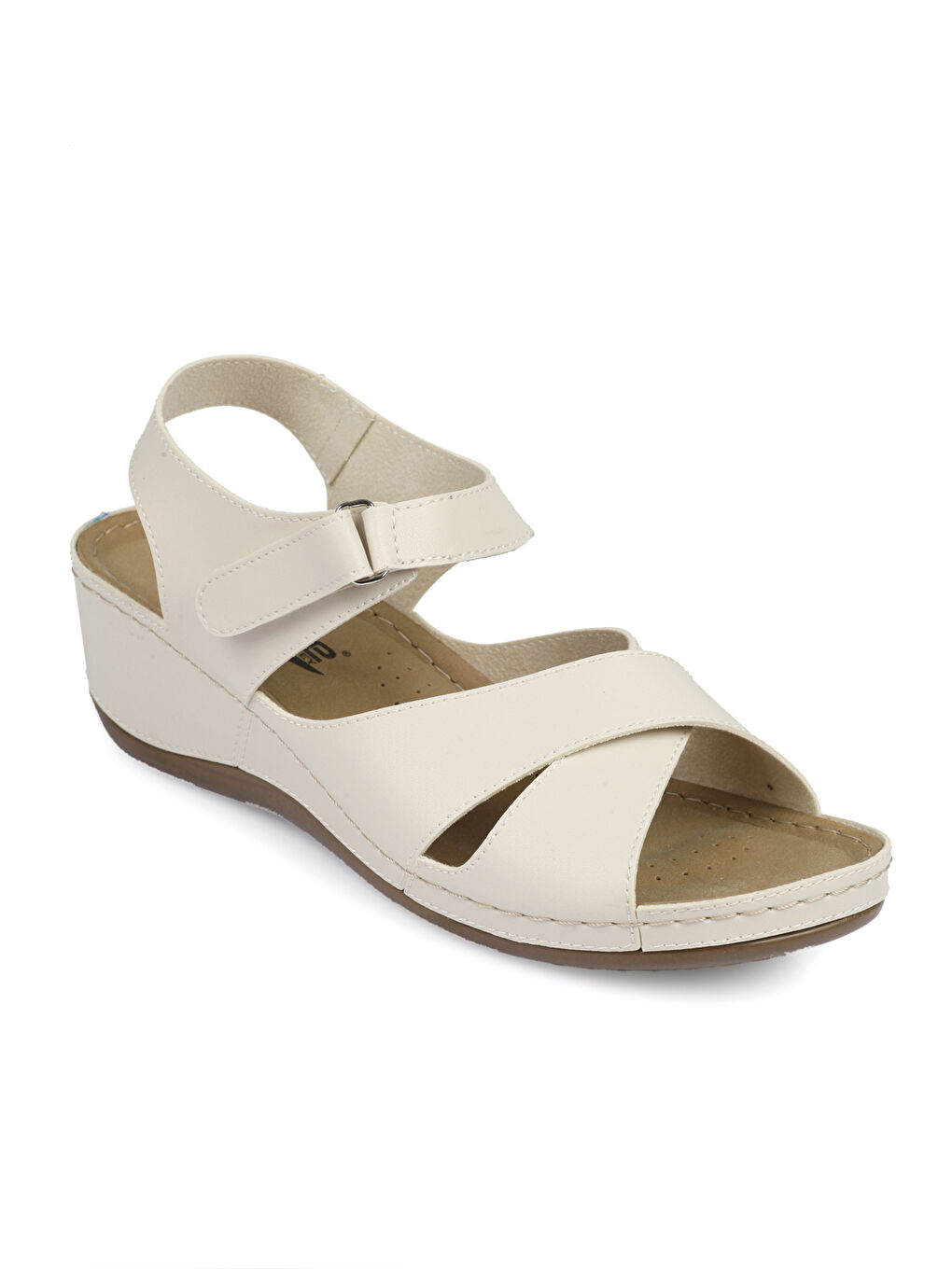 Bej Celeste Z6312 Kadın Konfor Anatomic Sandalet-4