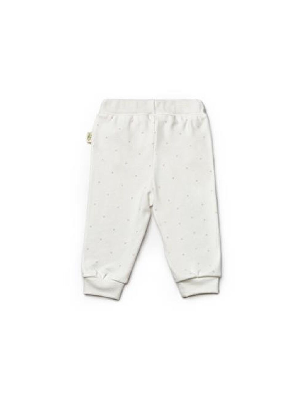BabyCosy Organic  Ekru Bebek 2'li Pantolon %100 Organik Pamuk - 3