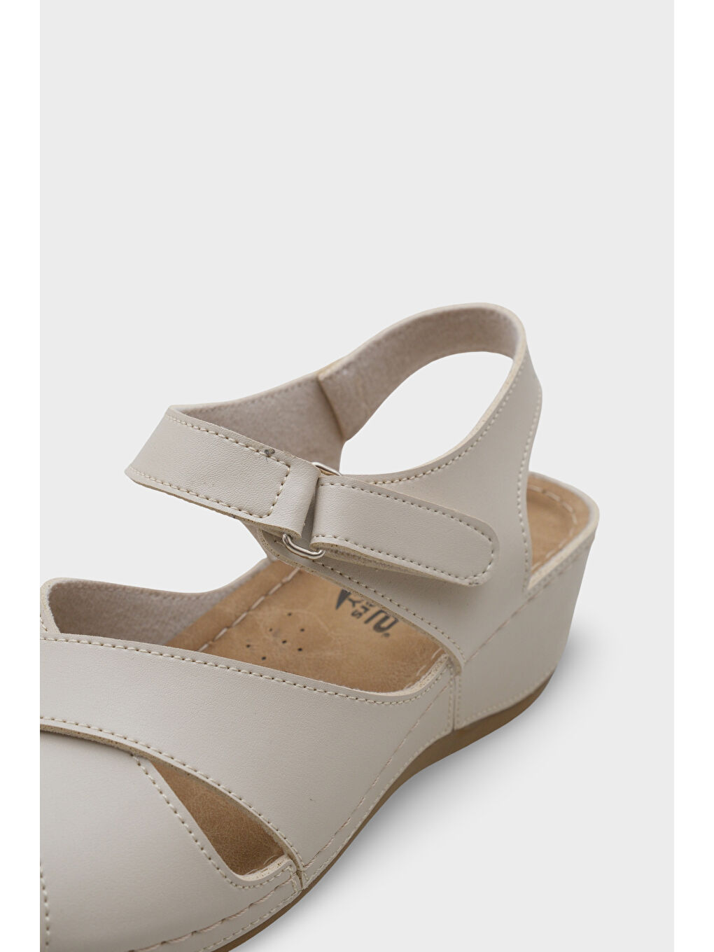 Bej Celeste Z6312 Kadın Konfor Anatomic Sandalet-5