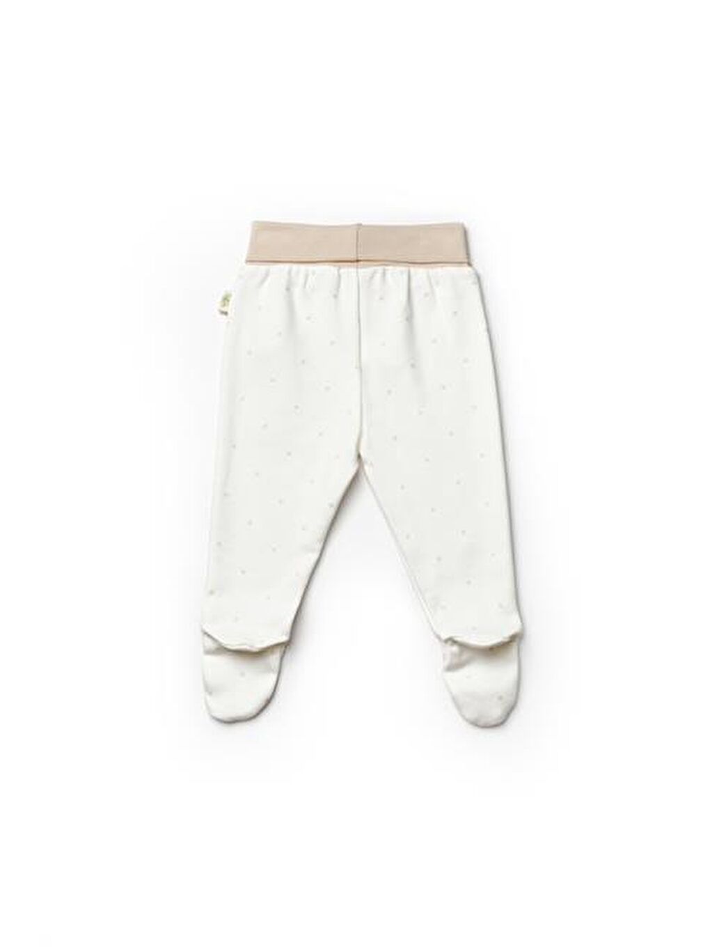 BabyCosy Organic  Ekru Bebek 2li Pantolon %100 Organik Pamuk - 3