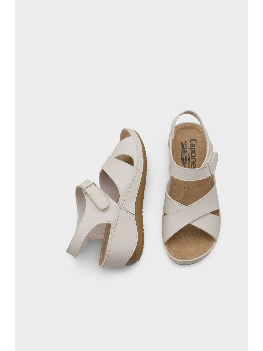 Bej Celeste Z6312 Kadın Konfor Anatomic Sandalet-7