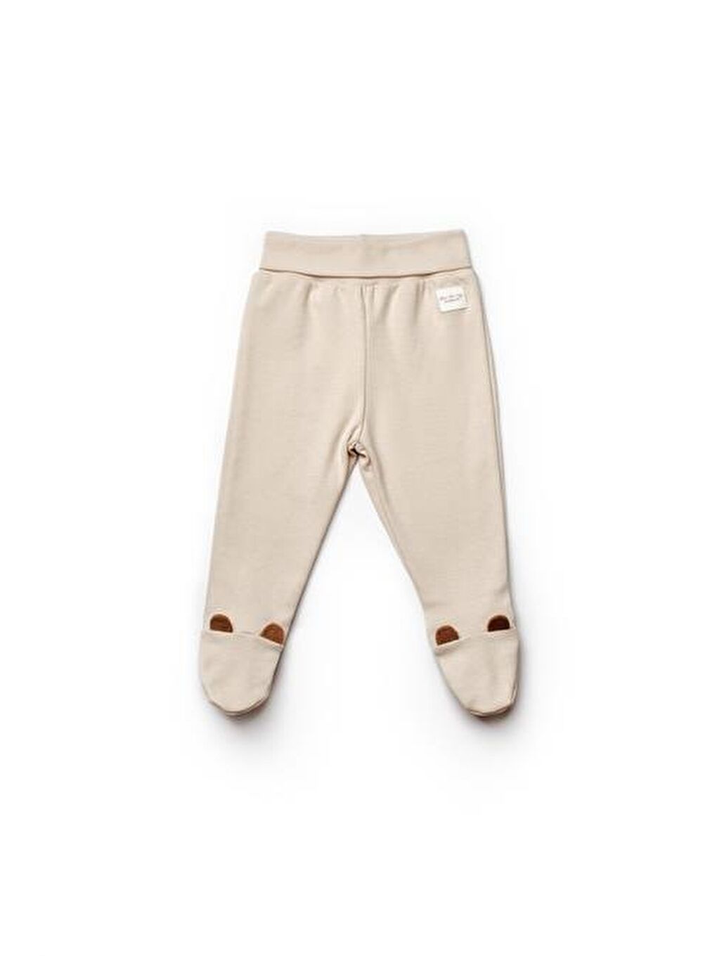 BabyCosy Organic  Ekru Bebek 2li Pantolon %100 Organik Pamuk - 4