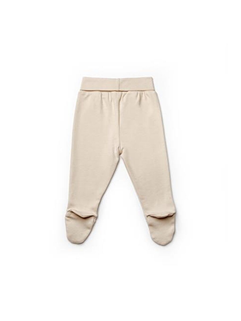 BabyCosy Organic  Ekru Bebek 2li Pantolon %100 Organik Pamuk - 5