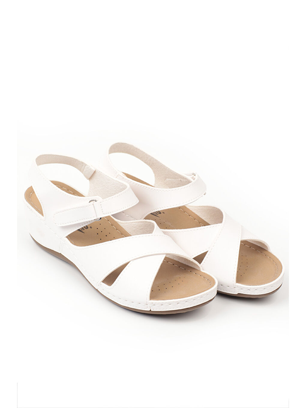 Bej Celeste Z6312 Kadın Konfor Anatomic Sandalet-8