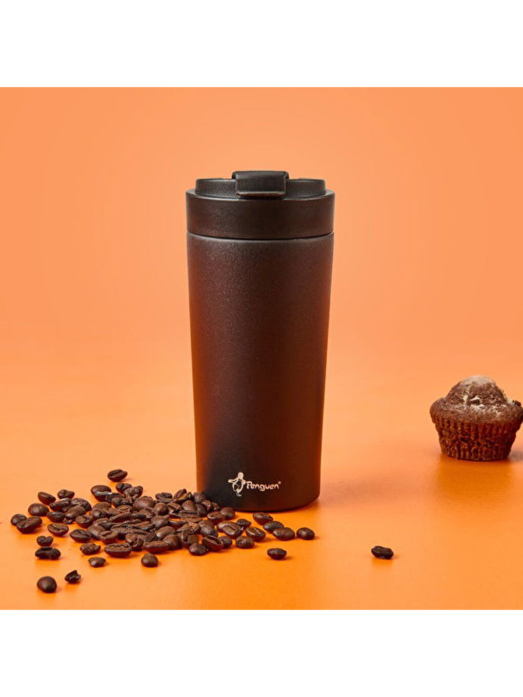 Mug Termos - Siyah - 380 ml