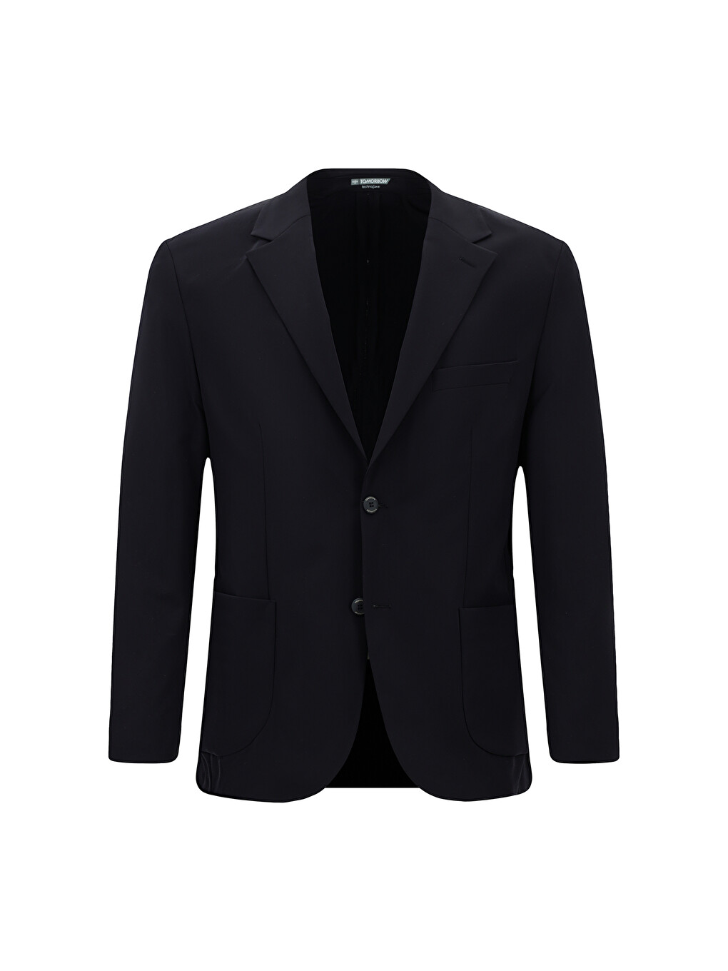 Lacivert Techno-Line Relaxed Fit Rahat Kesim Klasik Elastanlı Ceket