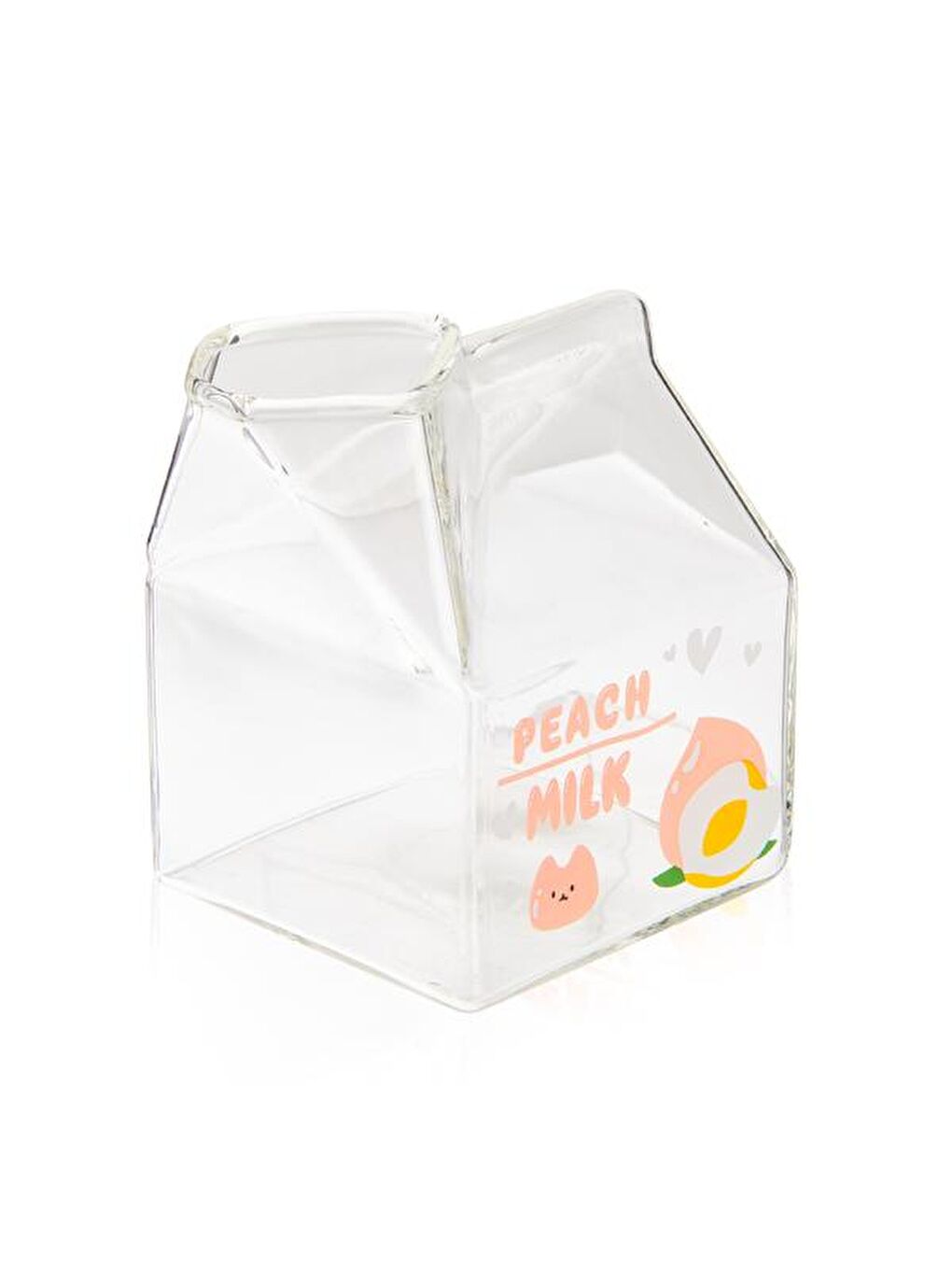 Karışık Kitchen Süt Şişesi Şekilli Cam Bardak - 350 ml-1