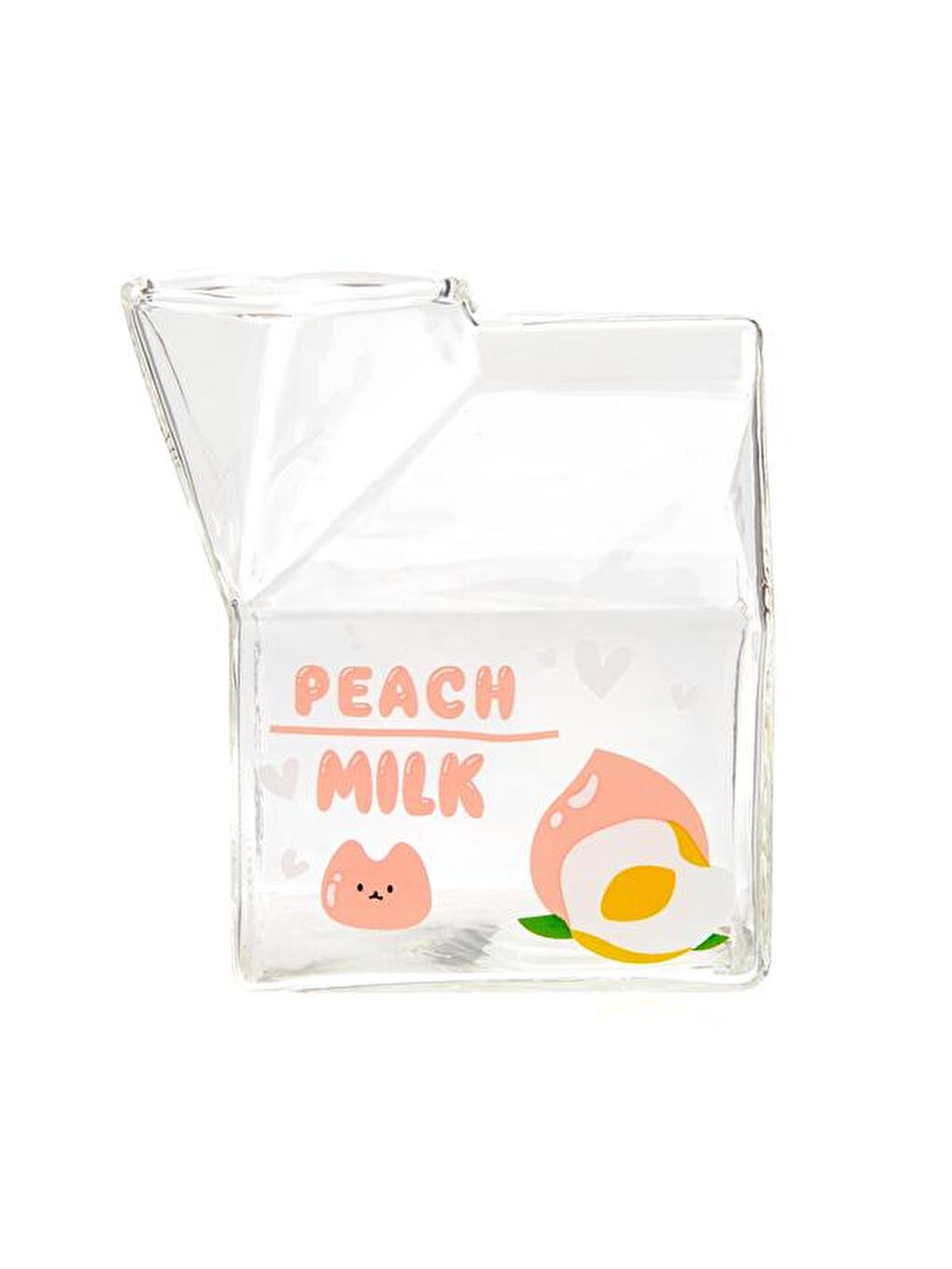 Karışık Kitchen Süt Şişesi Şekilli Cam Bardak - 350 ml-3