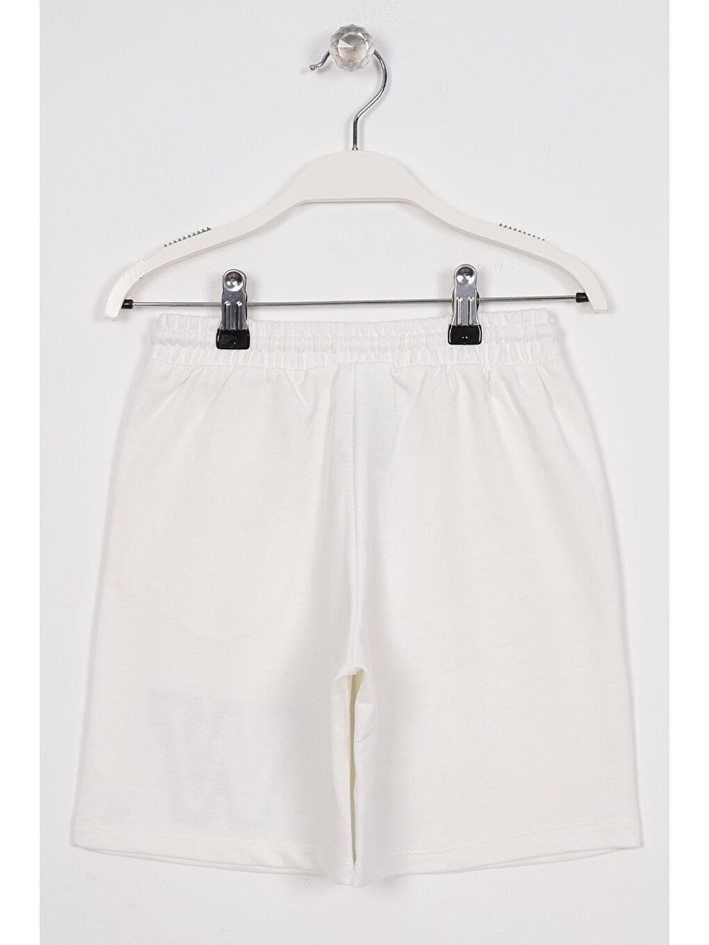 Yazı Baskılı Ekru Renk Erkek Çocuk Kapri-1