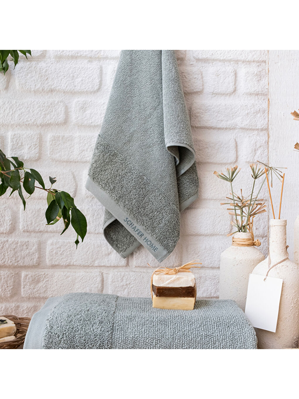 Home Soft Touch Havlu 50x90 Cm-Yeşil