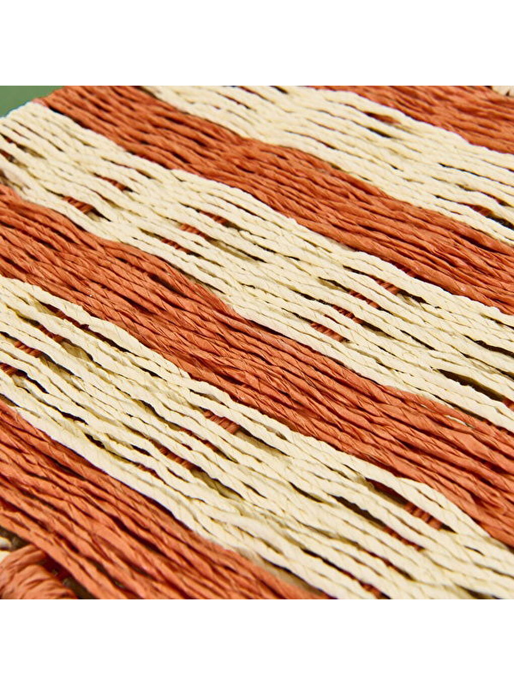 Deco Varese Dekoratif Kutu - Turuncu / Krem - 18x18x5 cm-2