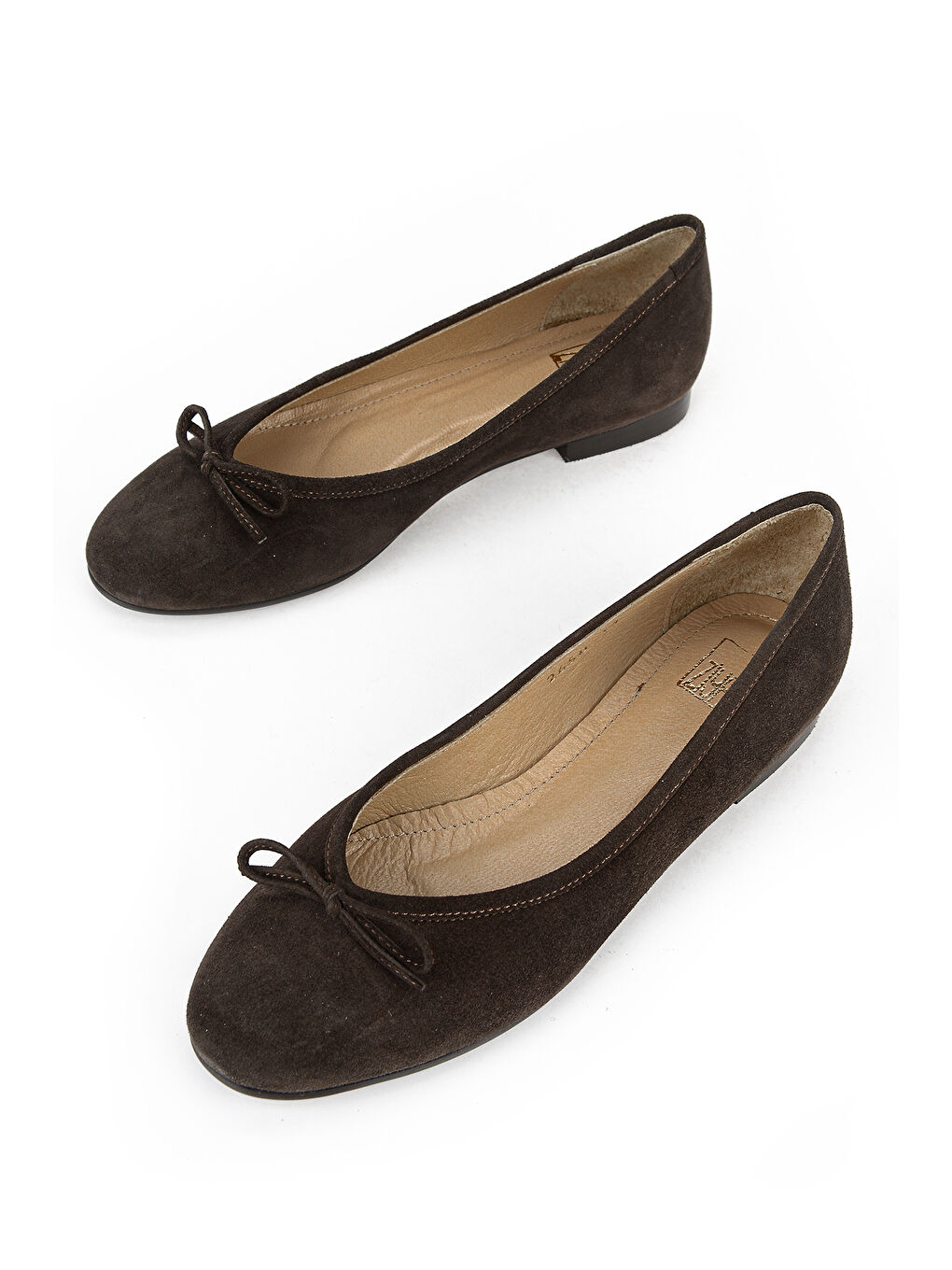 Kahverengi Kadın Hakiki Deri Babet 1611030Z26502 Kahve-4