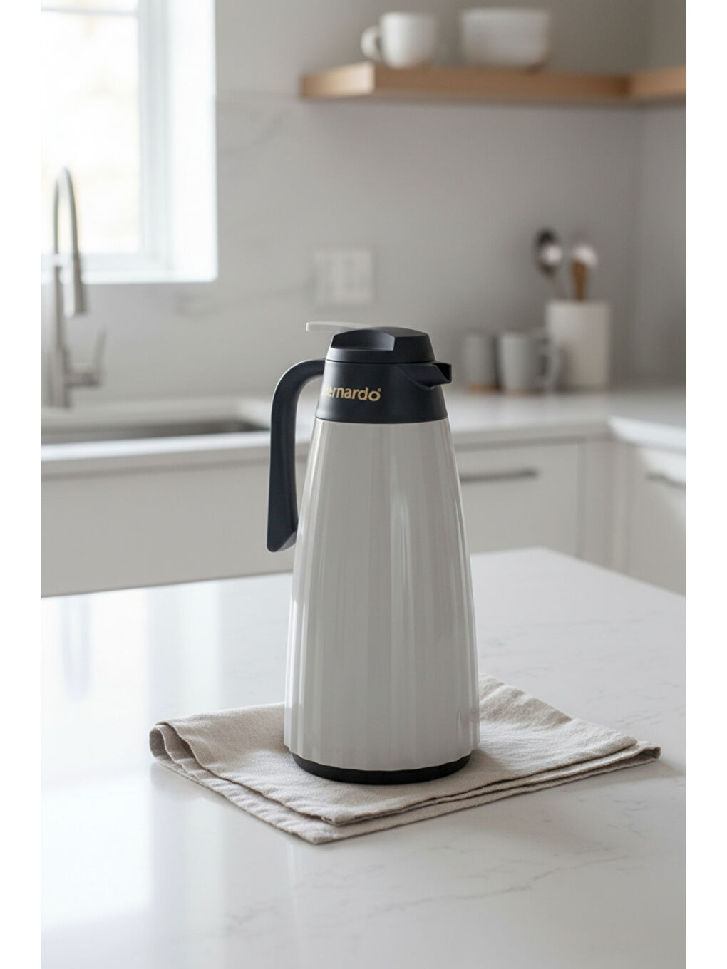 Bej Velana Cam Termos Latte 1.5 Litre-3