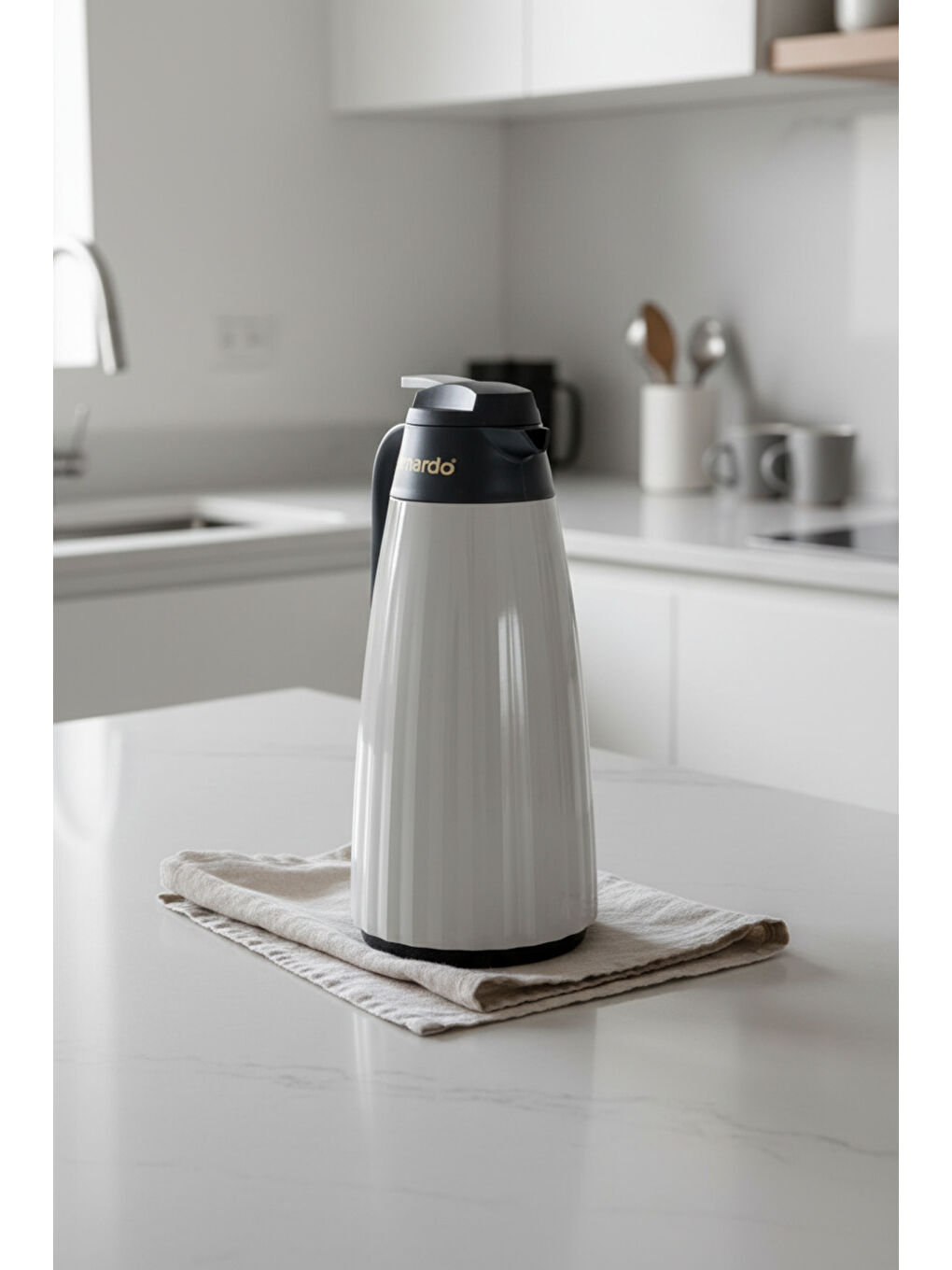 Bej Velana Cam Termos Latte 1.5 Litre-4