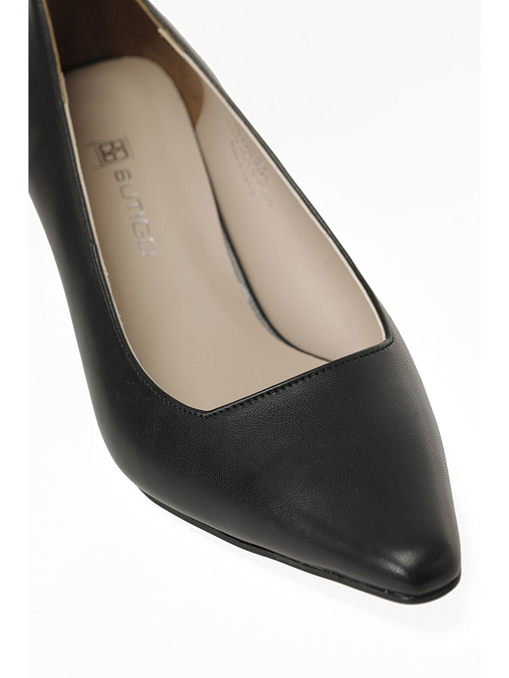 26S-038 6FX Siyah Kadın Topuklu Ayakkabı-6