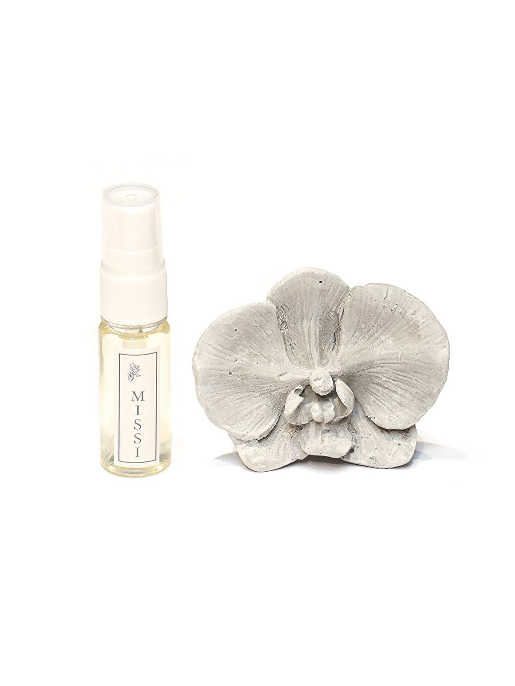 Gri Orkide Taşlı Dark Wood Araba/Araç Kokusu (20 ml esans ile birlikte)