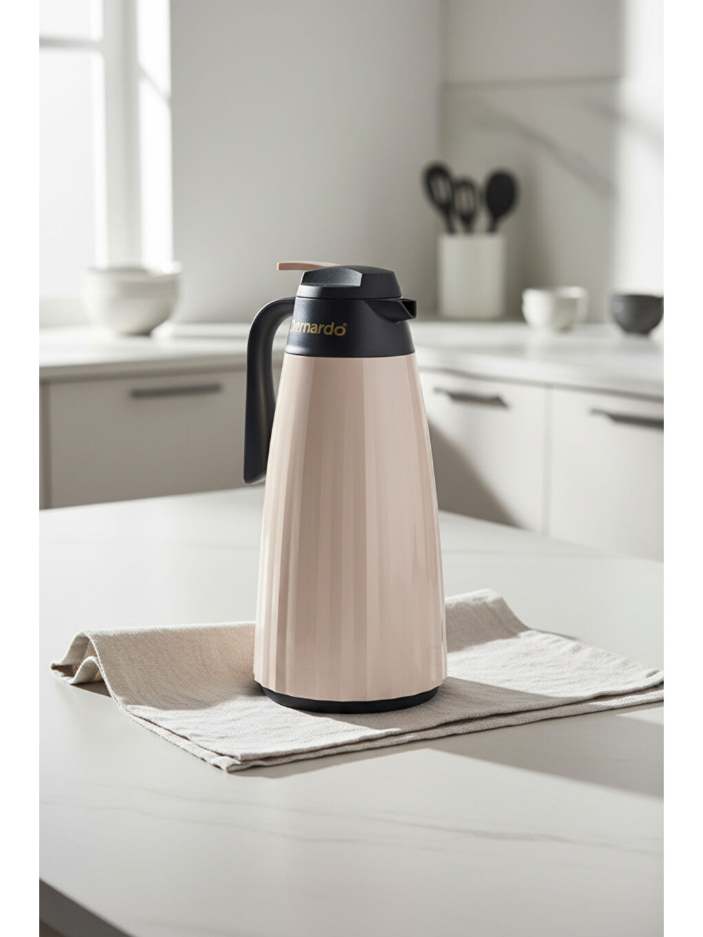 Pembe Velana Cam Termos Pudra 1.5 Litre-2