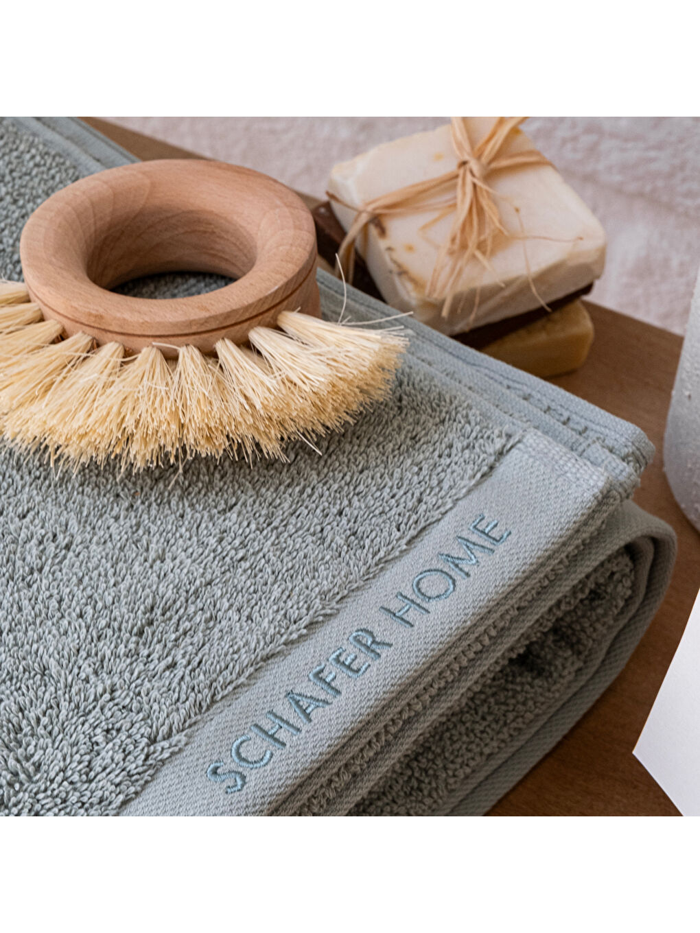 Home Soft Touch Havlu 50x90 Cm-Yeşil-3