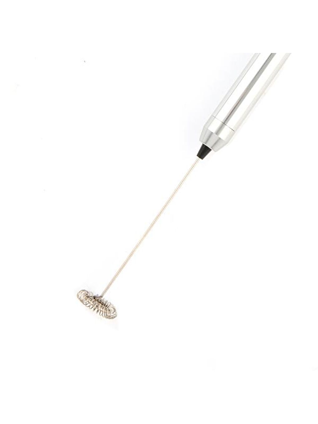 Gri Süt Köpürtücü - Gümüş - 24 cm