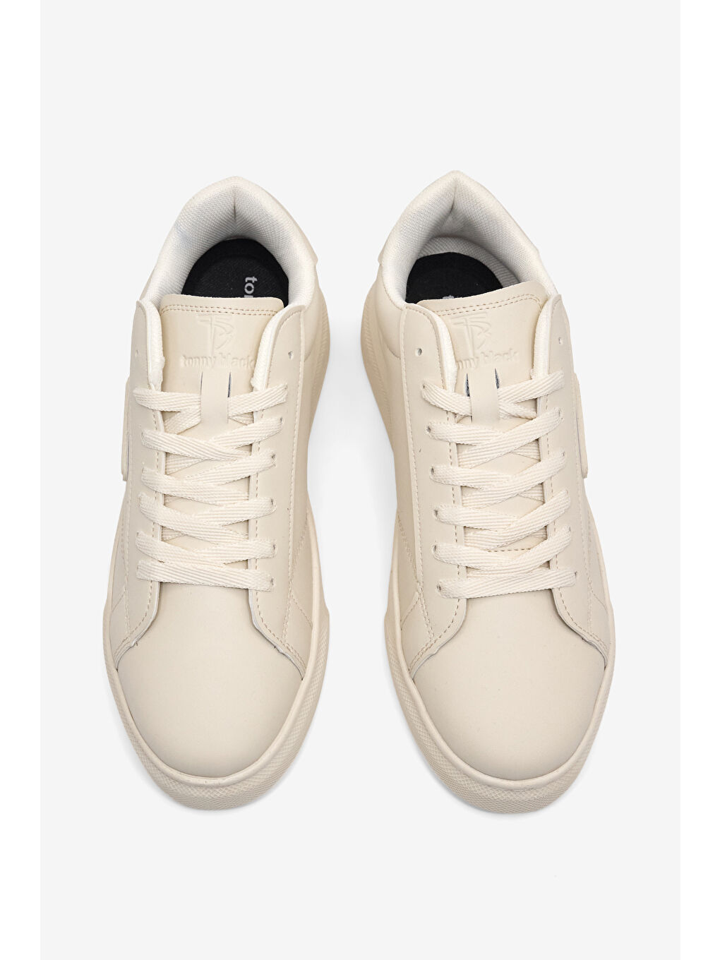 Erkek Bej Rahat Kalıp Termo Taban Bağcıklı Spor Ayakkabı-1