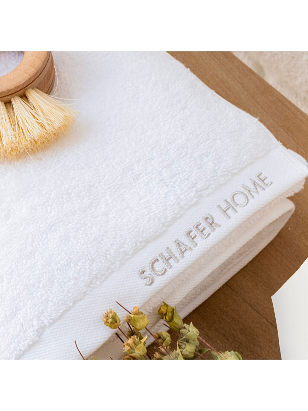 Home Soft Touch Havlu 50x90 Cm-Beyaz-4