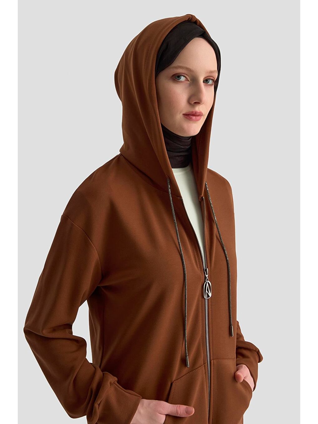 Kahverengi Trend Tunik 25Kt448 Taba-2