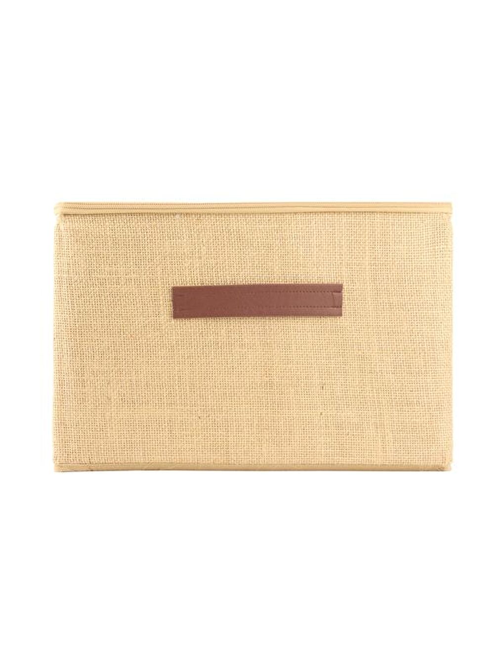 Jüt Destekli Hurç - Bej - 23x42x35 cm-1