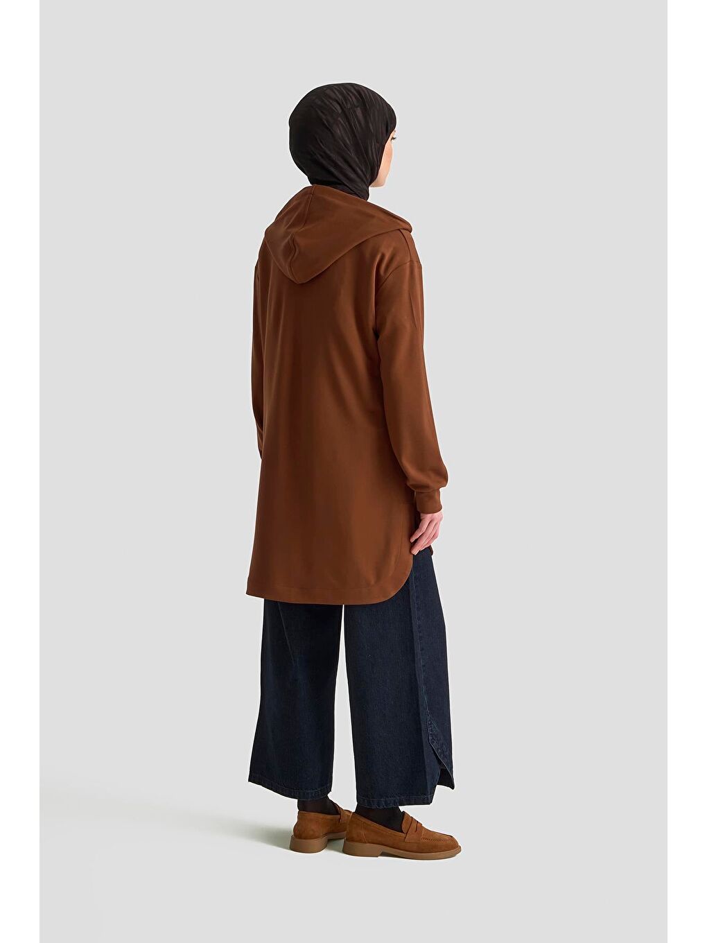 Kahverengi Trend Tunik 25Kt448 Taba-3