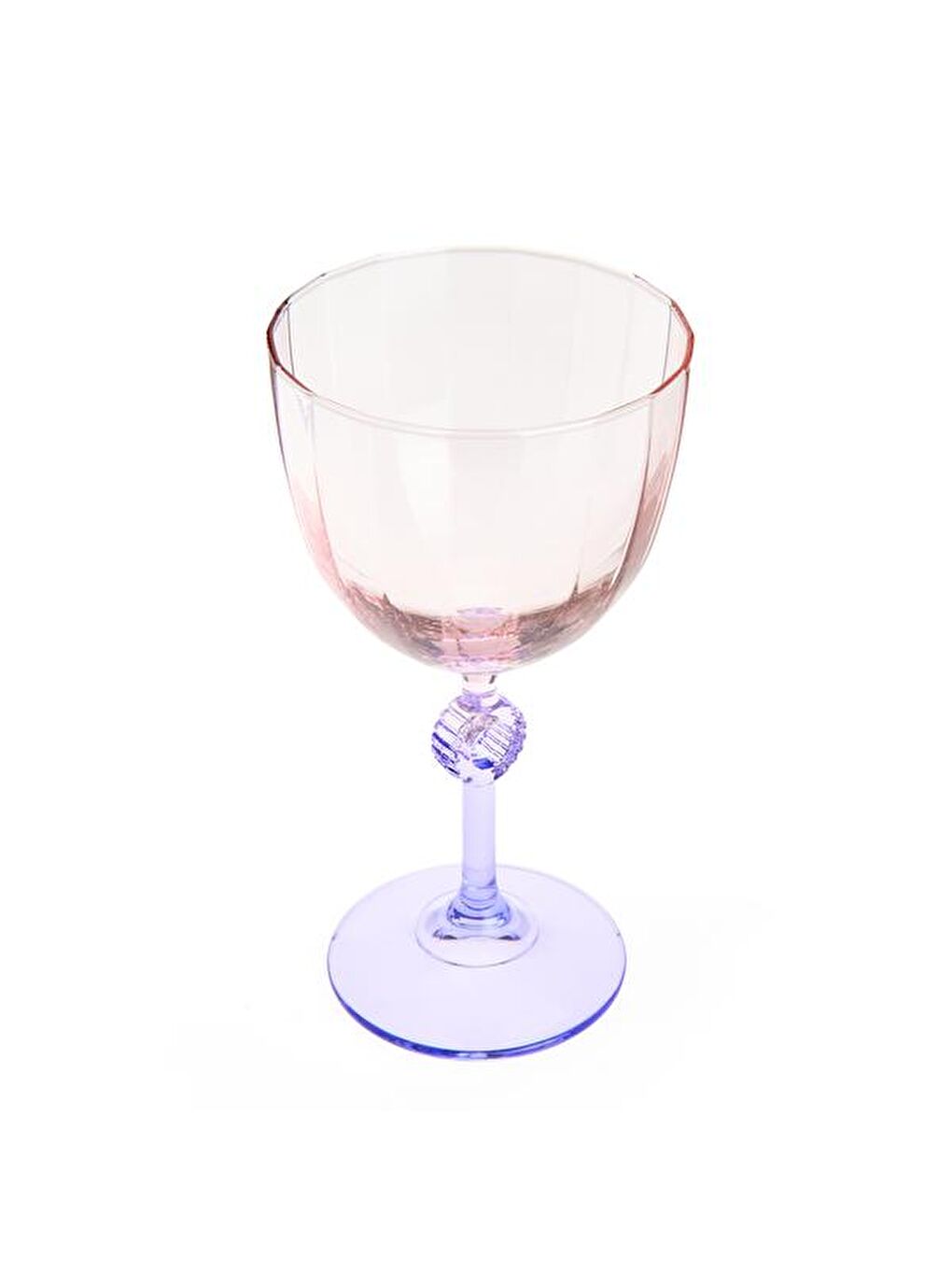 RAKLE Karişik Elite 4'lü Ayaklı Bardak - Mor - 270 ml - 4