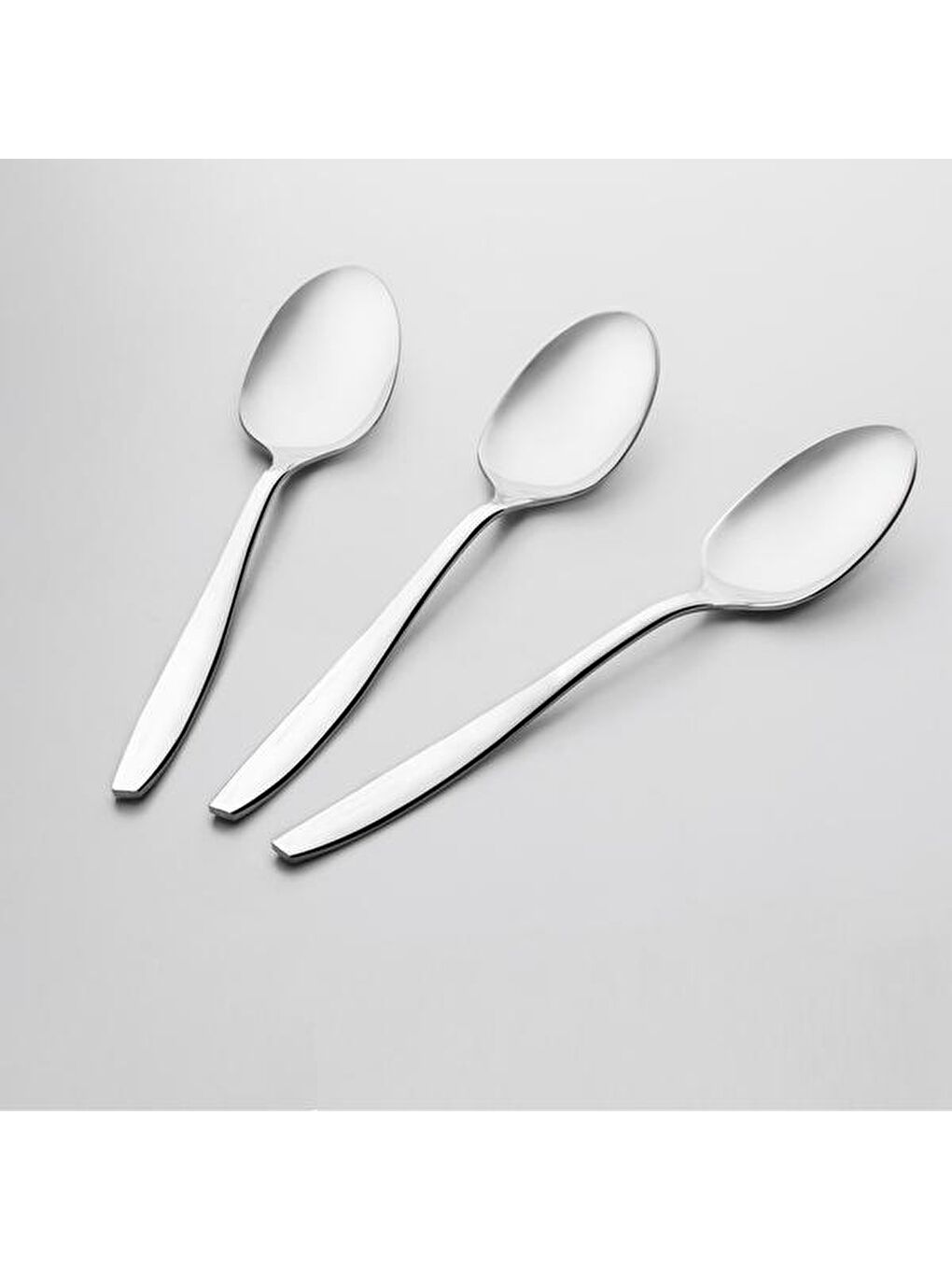 Gri Sahra 3'lü Yemek Kaşığı