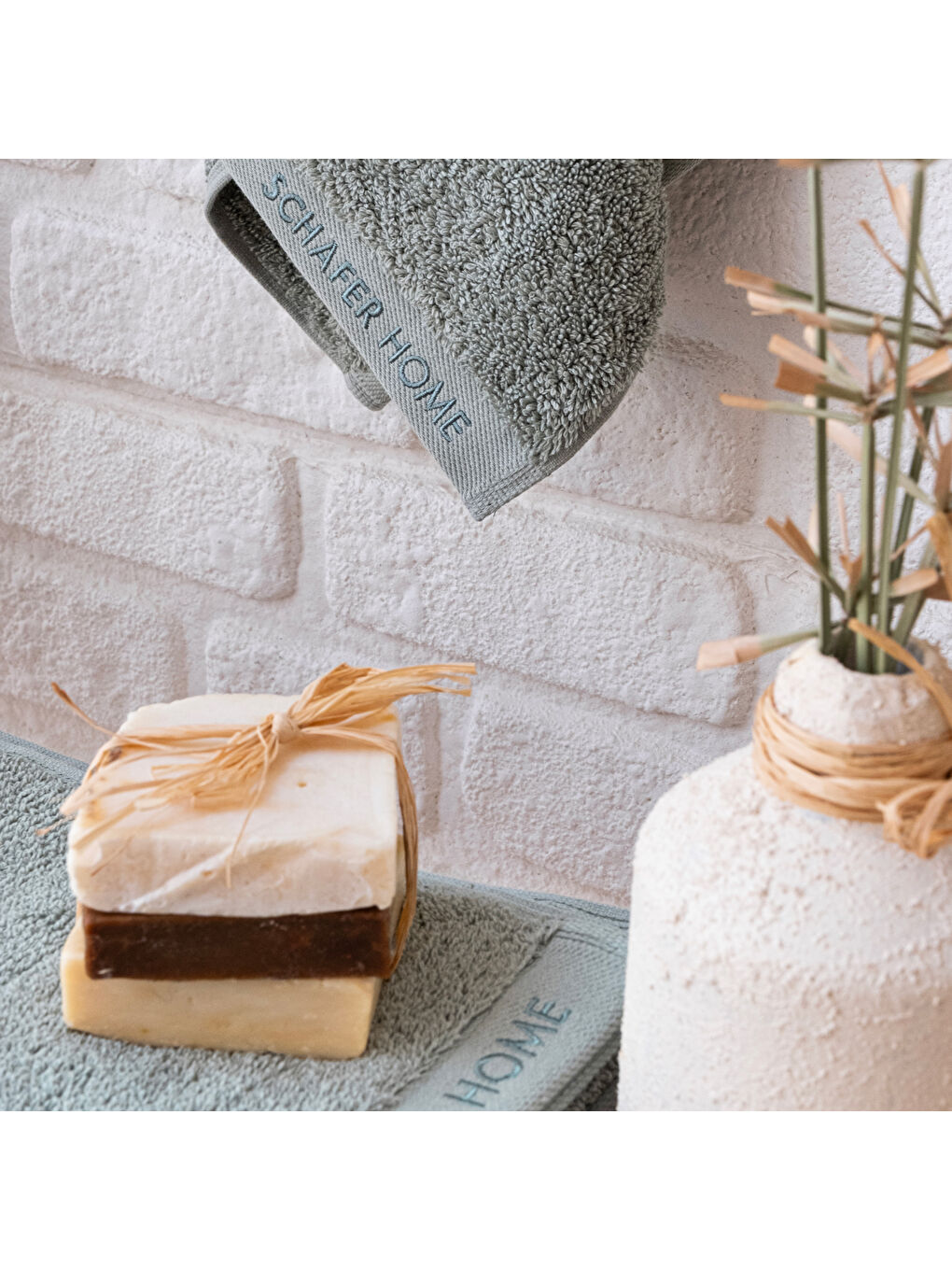 Home Soft Touch Havlu 50x90 Cm-Yeşil-5