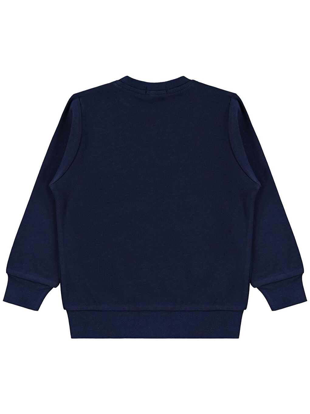 Boys Uzay Mekiği Baskılı 2-5 Yaş Sweatshirt Km - Lacivert 4-5 Yaş-1