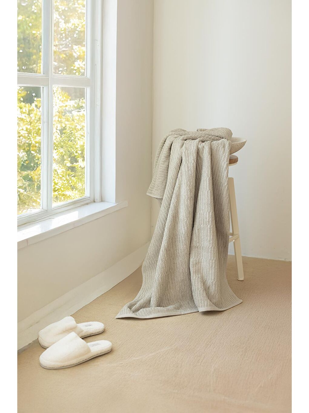 Earth 90x150 Havlu Yeşil-1