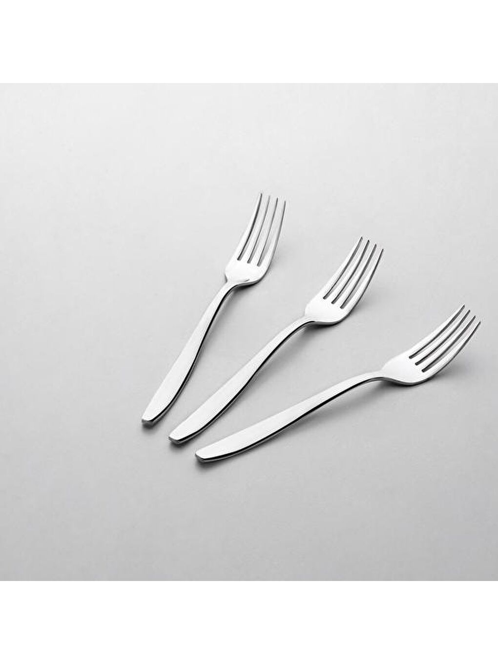 Gri Sahra 3'lü Tatlı Çatalı