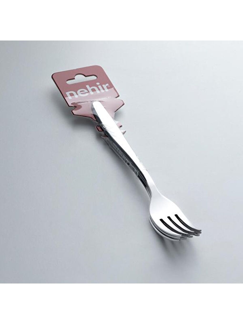 Gri Sahra 3'lü Tatlı Çatalı-1