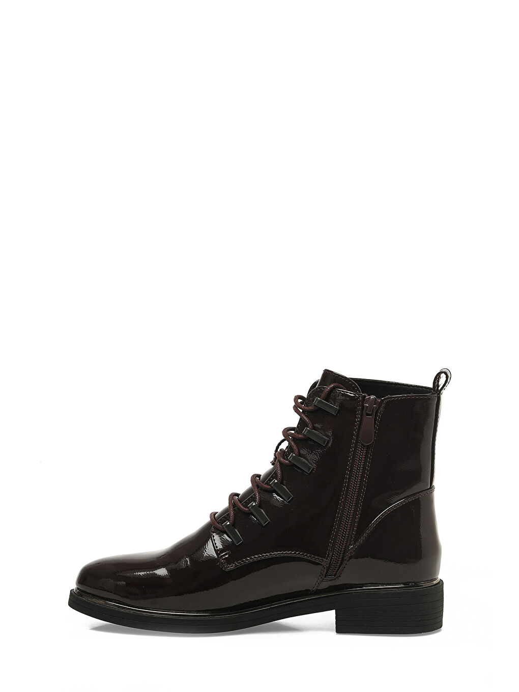 326046R.Z 5PR Bordo Kadın Düz Bot-2