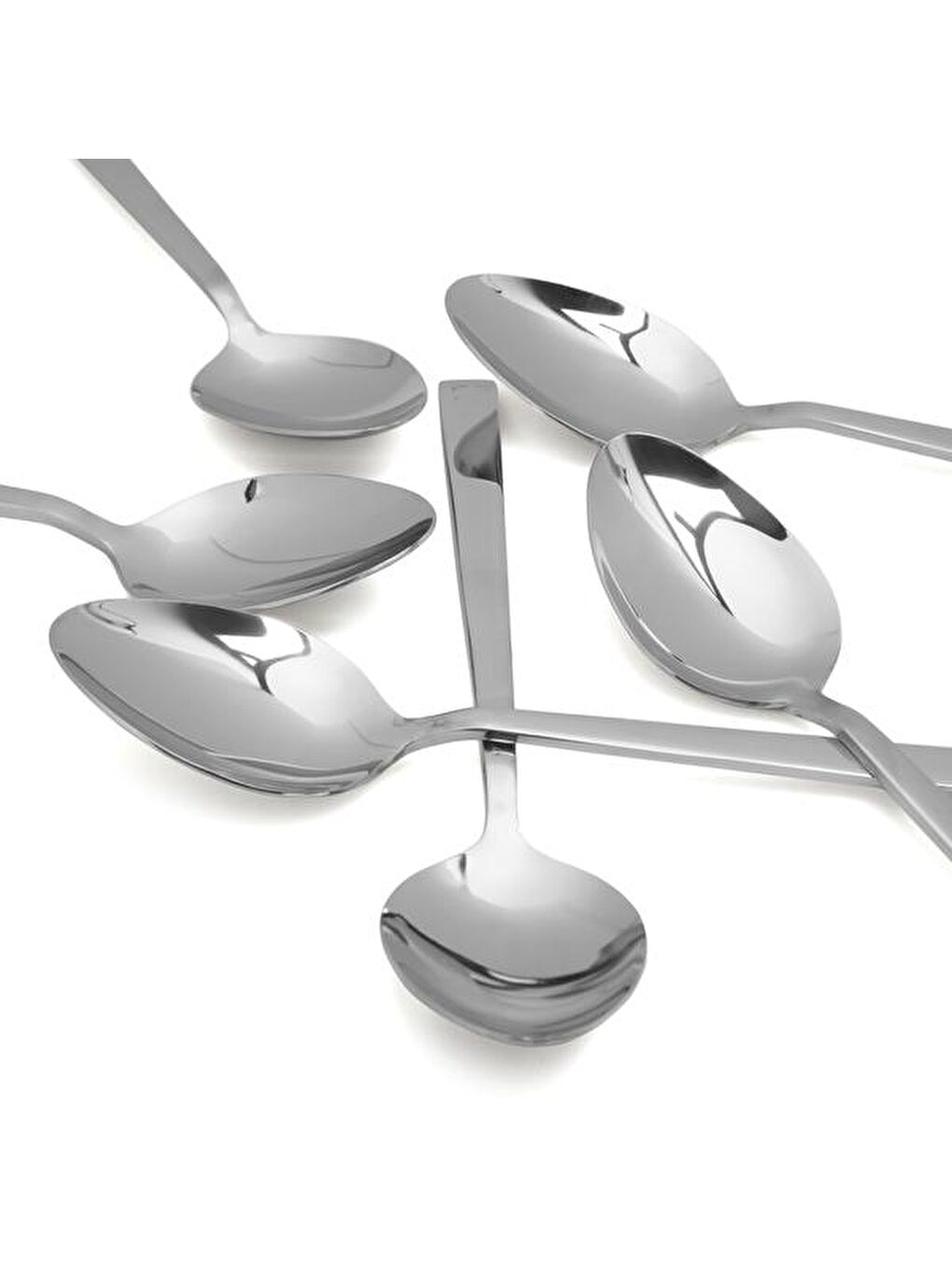 Gri Girit 6'lı Yemek Kaşığı-1