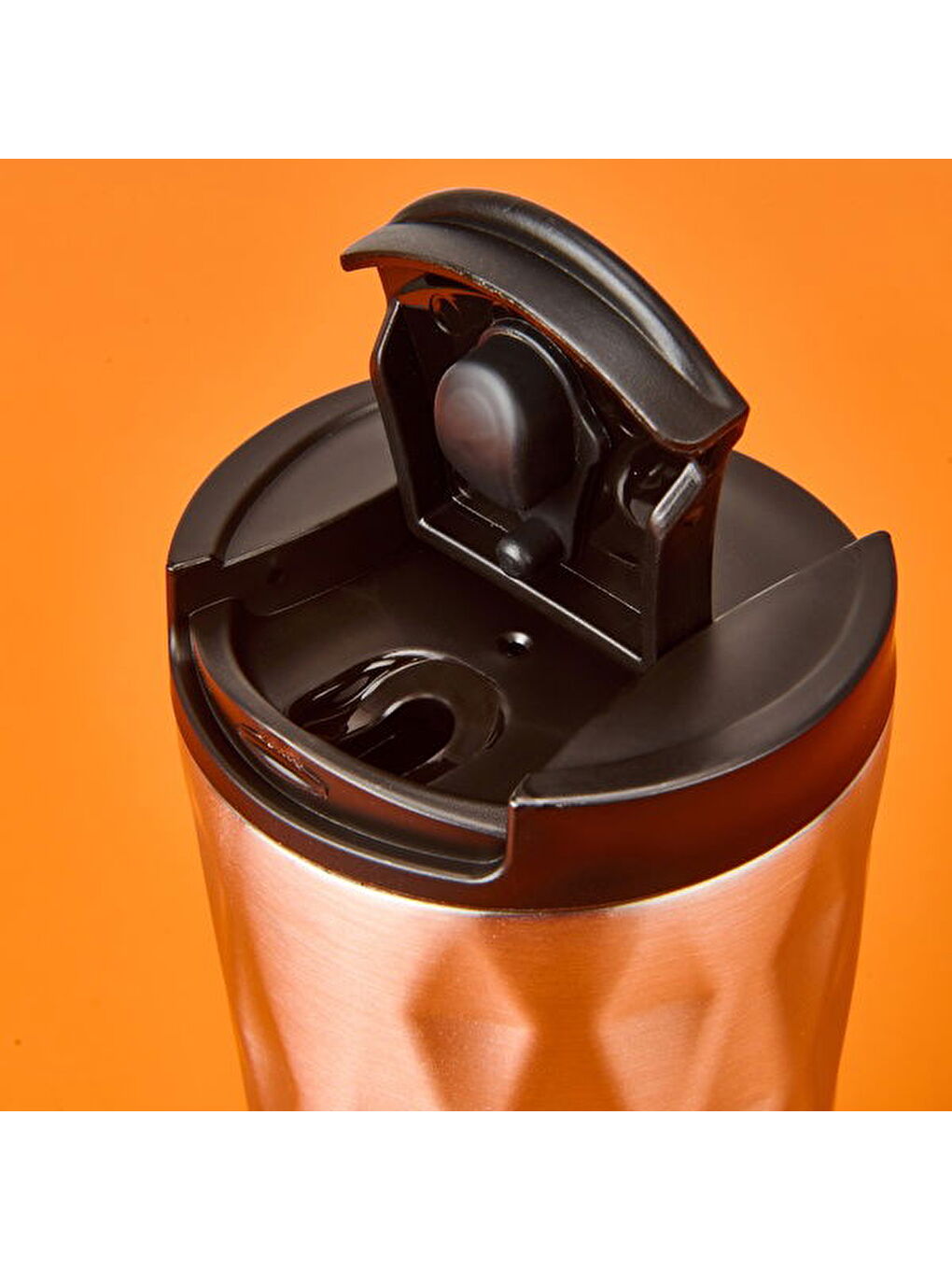 Gri Bireysel Termos - Gümüş / Siyah - 400 ml-1