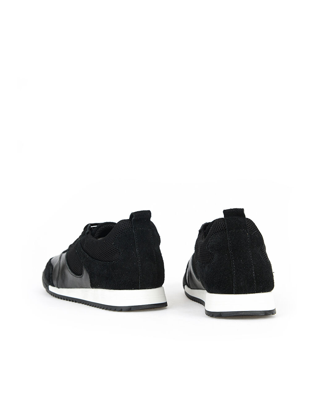 Kadın Hakiki Deri Günlük Sneaker 1611022Z2709 Siyah-2