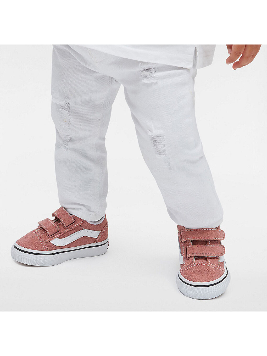 Vans Brooklyn Ls V Bebek Pembe Sneaker - 4