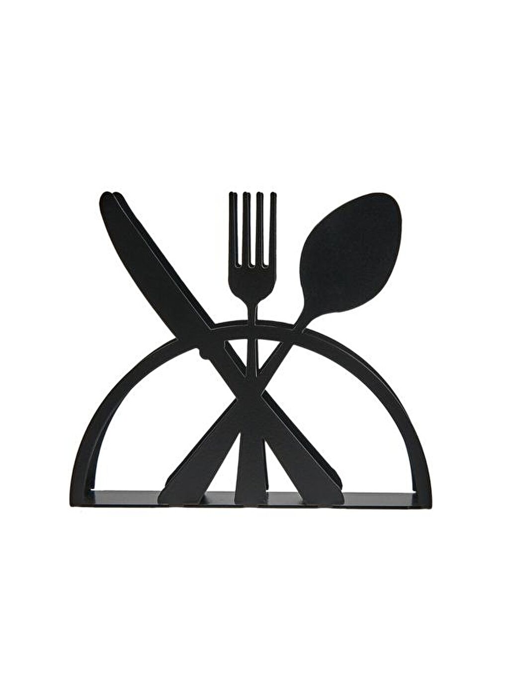 Kitchen Metal Peçetelik - Siyah-2