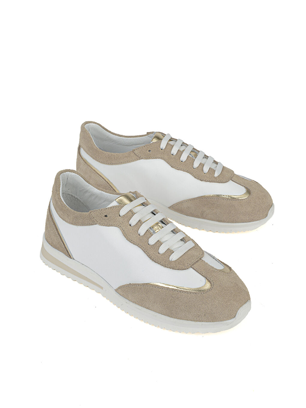 Kadın Hakiki Deri Günlük Sneaker 1611022Z2718 Beyaz-1