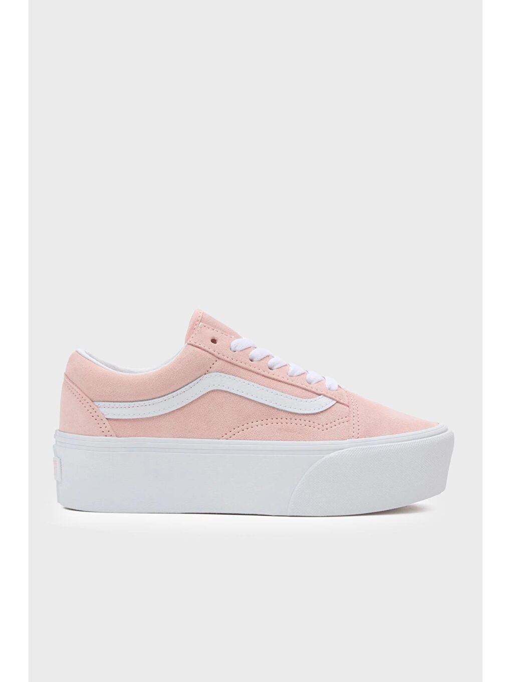 Vans Pembe Old Skool Stackform Platform Sneaker Kadın Ayakkabı VN0009PZCHN1