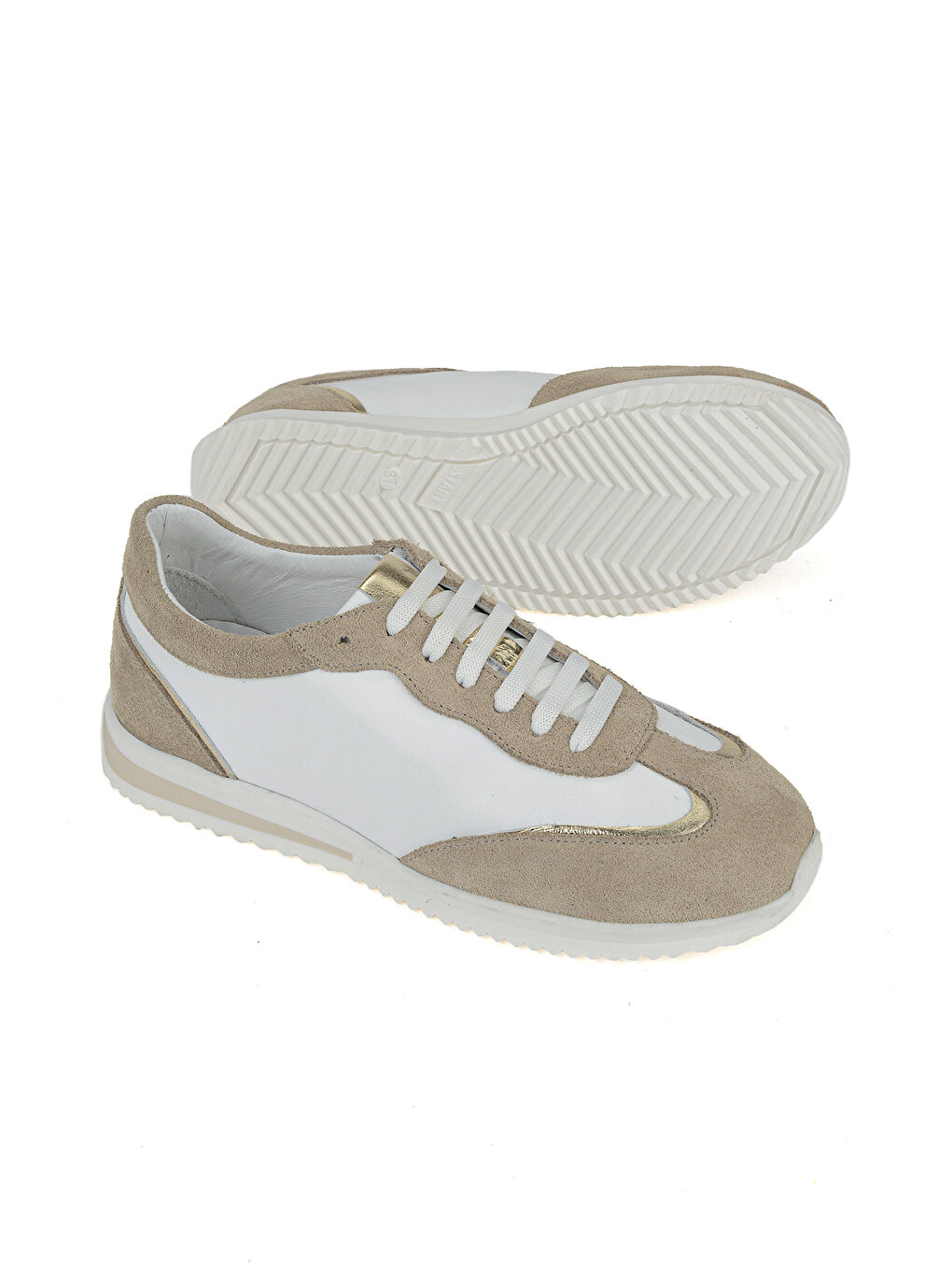 Kadın Hakiki Deri Günlük Sneaker 1611022Z2718 Beyaz-3