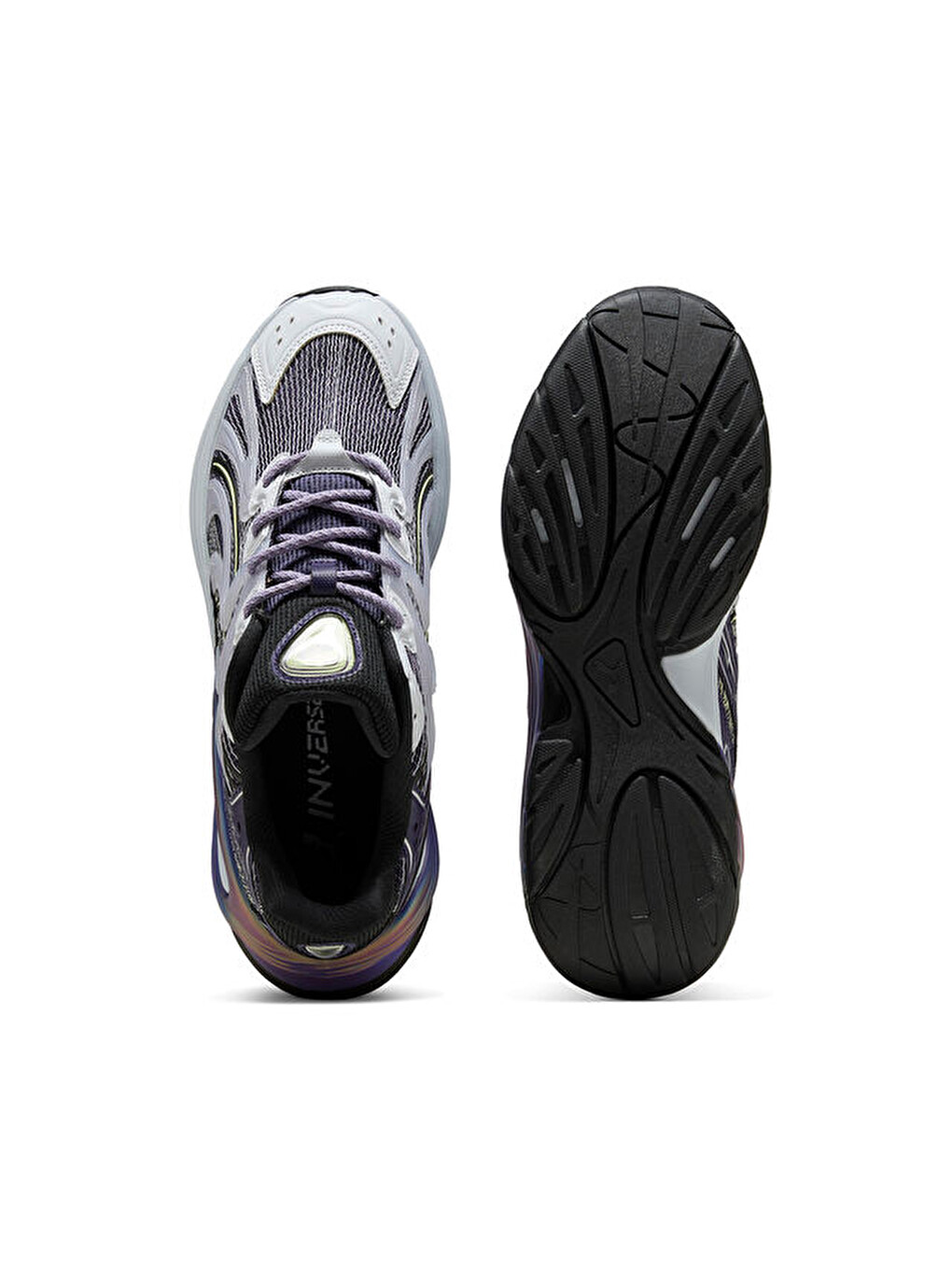 İnverse Mosaic Unisex Günlük Ayakkabı 40566801 Mor-3