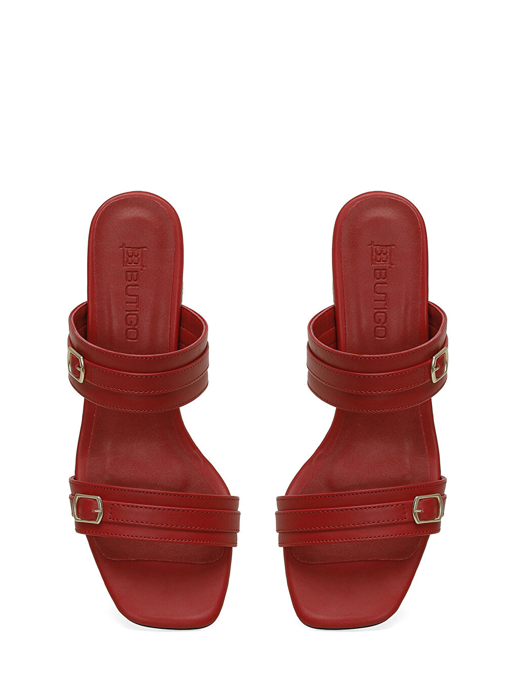 DEBBY 4FX Kırmızı Kadın Terlik-3