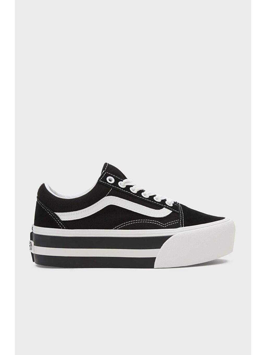 Vans Siyah Old Skool Stackform Sneaker Unisex Ayakkabı VN0009PZBZW1