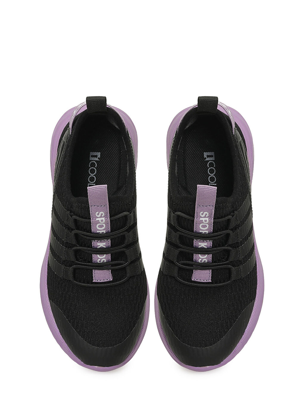 AREN F 6FX Siyah Kız Çocuk Spor Ayakkabı-3