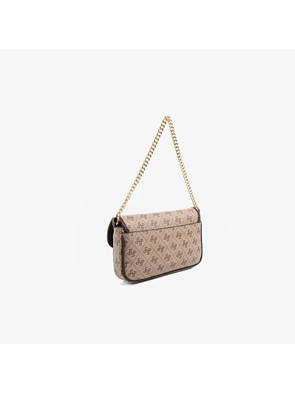 Bej Kadın SP1171-M178 SILVER POLO Omuz Çantası Koyubej-Kahve-3