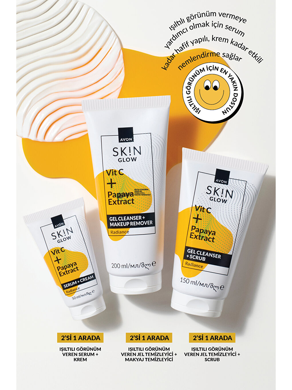 SK!N Işıltılı Görünüm Veren Jel Temizleyici + Scrub 150 Ml.-3